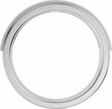14K White Gold 5/8 CTW Natural Diamond Band