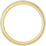 14K Yellow Gold .03 CTW Natural Diamond Anniversary Band