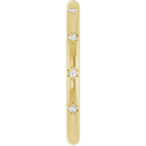 14K Yellow Gold .06 CTW Lab-Grown Diamond Anniversary Band