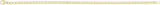 14K Yellow Gold-Filled 2.6 mm Anchor 7" Chain
