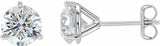 14K White Gold 3/4 CTW Natural Diamond Stud Earrings