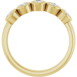 14K Yellow Gold 3/4 CTW Lab-Grown Diamond Anniversary Band
