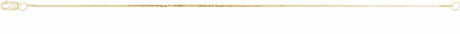 14K Yellow Gold-Filled .9 mm Serpentine 7" Chain