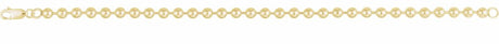 14K Yellow Gold-Filled 4.1 mm Bead 7" Chain