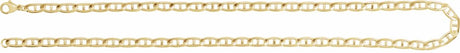 14K Yellow Gold-Filled 5.15 mm Anchor 16" Chain