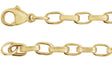 14K Yellow Gold-Filled 4.08 mm Rolo 7" Chain