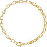 14K Yellow Gold-Filled 4.08 mm Rolo 7" Chain