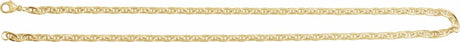 14K Yellow Gold-Filled 4.5 mm Curbed Anchor 20" Chain
