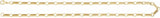 14K Yellow Gold-Filled 6 mm Paperclip-Style 24" Chain