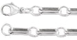 Sterling Silver 6 mm Paperclip-Style 18" Chain