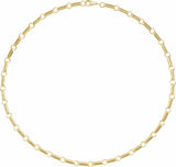 14K Yellow Gold-Filled 6 mm Paperclip-Style 20" Chain
