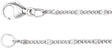 Sterling Silver 1.15 mm Diamond-Cut Curb 20" Chain
