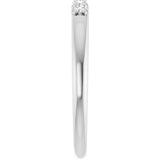 14K White Gold 1/6 CTW Lab-Grown Diamond Anniversary Band