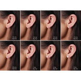 14K White 1/3 CTW Natural Diamond Earrings