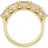 14K Yellow Gold 1 3/4 CTW Lab-Grown Diamond Anniversary Band