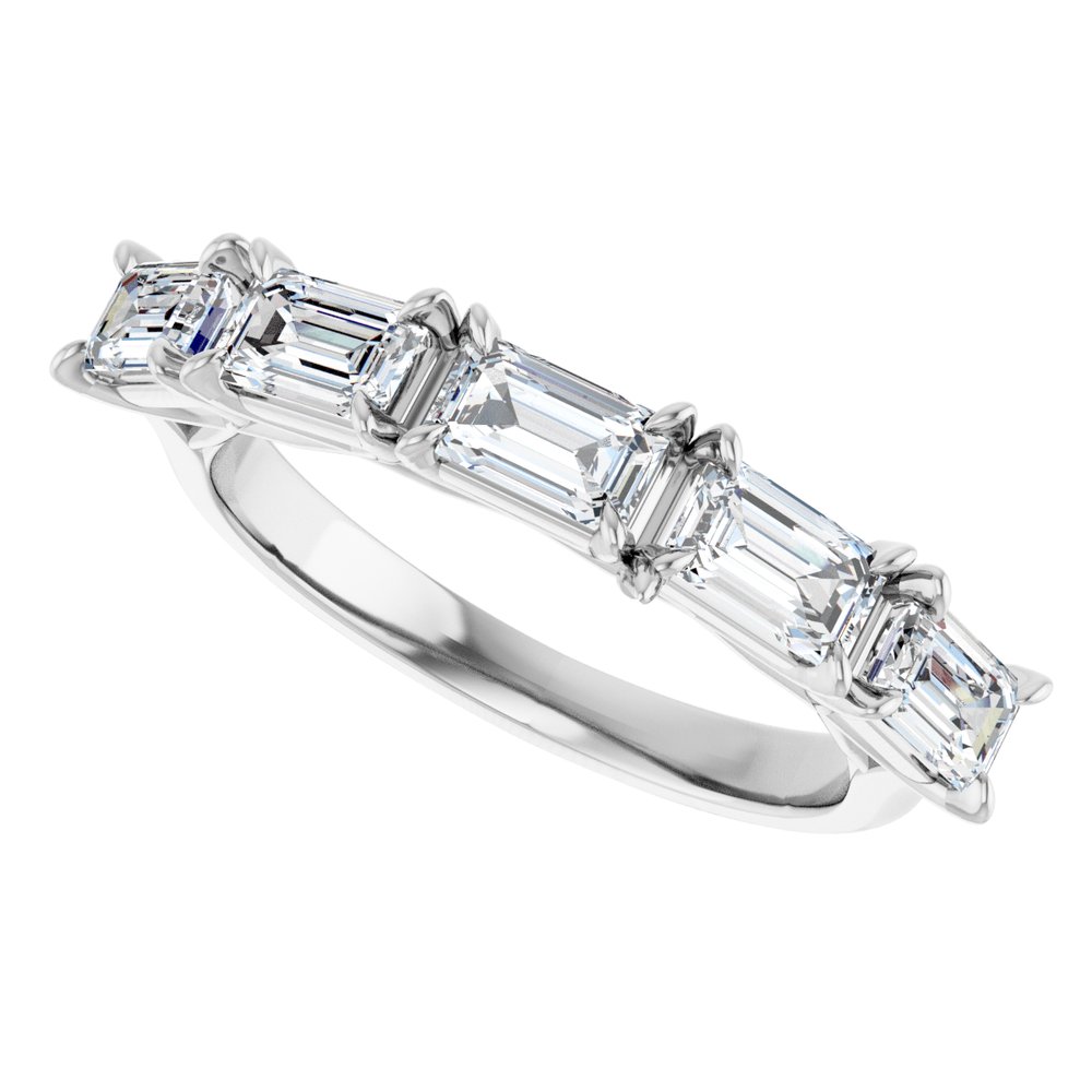 14K White Gold 1 3/4 CTW Lab-Grown Diamond Anniversary Band