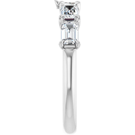 14K White Gold 1 3/4 CTW Lab-Grown Diamond Anniversary Band