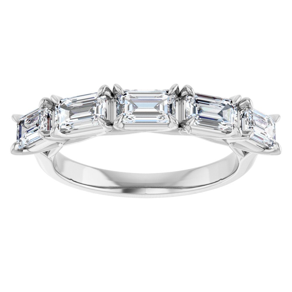 14K White Gold 1 3/4 CTW Lab-Grown Diamond Anniversary Band