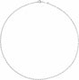 Sterling Silver 2 mm Figure 8 16" Chain