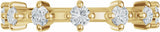 14K Yellow Gold 1/2 CTW Natural Diamond Anniversary Band