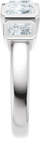 14K White Gold 1 1/3 CTW Lab-Grown Diamond Anniversary Band