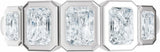 14K White Gold 1 1/3 CTW Lab-Grown Diamond Anniversary Band