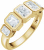 14K Yellow Gold 1 1/3 CTW Lab-Grown Diamond Anniversary Band