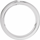 14K White Gold 1/8 CTW Lab-Grown Diamond Band