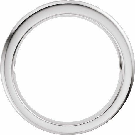 14K White Gold 1/10 CTW Natural Diamond Anniversary Band
