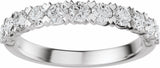 14K White Gold 3/4 CTW Lab-Grown Diamond Anniversary Band 