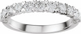14K White Gold 3/4 CTW Lab-Grown Diamond Anniversary Band
