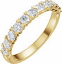 14K Yellow Gold 3/4 CTW Lab-Grown Diamond Anniversary Band 