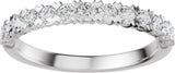 14K White Gold 1/2 CTW Lab-Grown Diamond Anniversary Band 