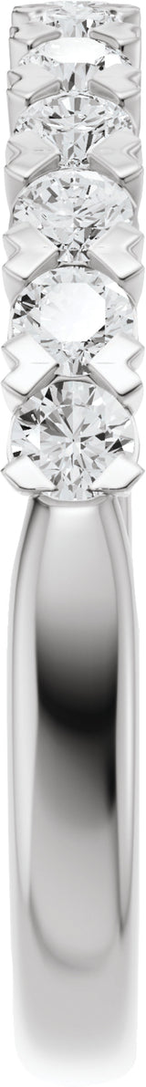 14K White Gold 1/2 CTW Lab-Grown Diamond Anniversary Band