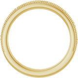 14K Yellow Gold .02 CTW Lab-Grown Diamond Band Size 7