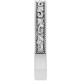14K White Gold .02 CTW Natural Diamond Band Size 7