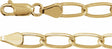 14K Yellow Gold-Filled 5.7 mm Elongated Curb 20" Chain