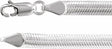 Sterling Silver 4.8 mm Oval Snake 20" Chain