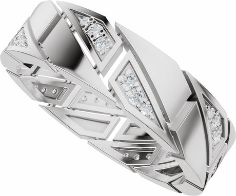 14K White Gold 1/4 CTW Lab-Grown Diamond Eternity Band