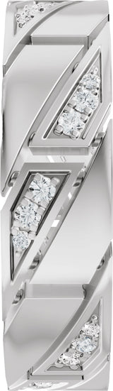 14K White Gold 1/4 CTW Lab-Grown Diamond Eternity Band