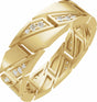 14K Yellow Gold 1/4 CTW Lab-Grown Diamond Eternity Band