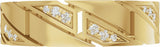 14K Yellow Gold 1/4 CTW Lab-Grown Diamond Eternity Band