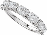 14K White Gold 1 7/8 CTW Lab-Grown Diamond Anniversary Band