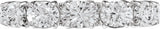 14K White Gold 1 7/8 CTW Lab-Grown Diamond Anniversary Band