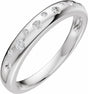 14K White Gold 1/5 CTW Lab-Grown Diamond Anniversary Band