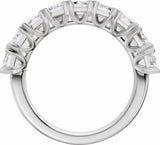 14K White Gold 3 5/8 CTW Lab-Grown Diamond Anniversary Band
