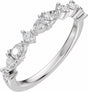 14K White Gold 1/2 CTW Lab-Grown Diamond Anniversary Band