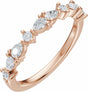14K Rose Gold 1/2 CTW Lab-Grown Diamond Anniversary Band