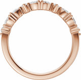 14K Rose Gold 1/2 CTW Lab-Grown Diamond Anniversary Band