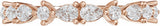 14K Rose Gold 1/2 CTW Lab-Grown Diamond Anniversary Band